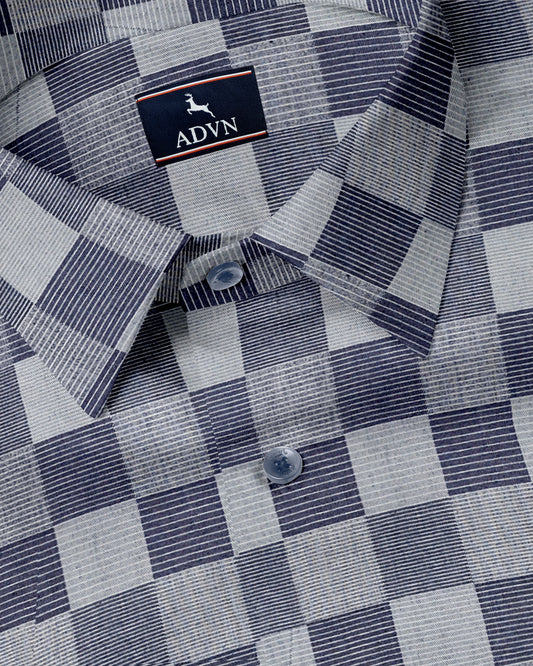 Crisp Gingham Premium Cotton Shirt