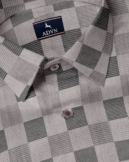 Classic Checkered Premium Cotton Shirt